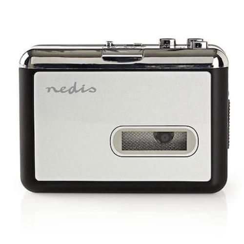 Nedis Acgru100gy Portable Usb Cassette To Mp3 Converter With Usb Cable And Softw 233-0666