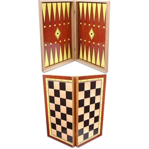 Τάβλι-σκάκι Mίνι Φορμάικα Από Οξιά Supergifts 501304
