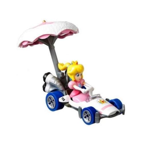 Hot Wheels Mario Kart Με Ανεμόπτερο - Gvd36 Princess Peach