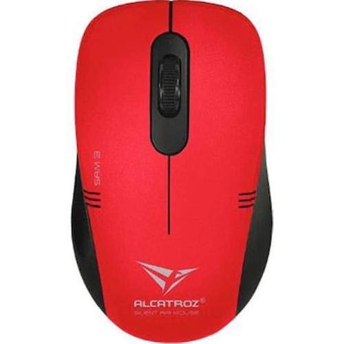 Alcatroz Wireless Silent Mouse Stealth Air 3 M.red