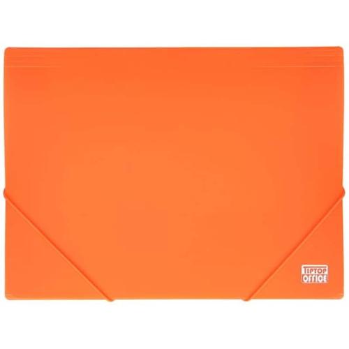 Tiptop Office Φάκελος Κουμπί Με 2-rubber Band Pp A4 Neon Orange Tto405369