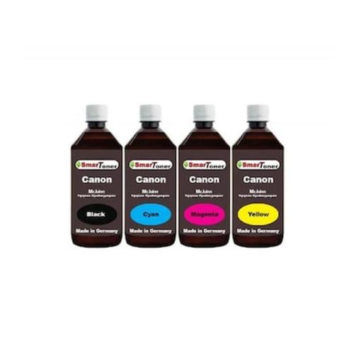 Canon Set 4 X 50ml Black/ Cyan/ Magenta/ Yellow Μελάνι - Anti-uv Dye Canon Dye Ink
