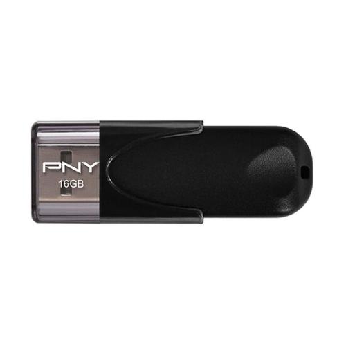 PNY Attache 16 GB - USB 2.0 - Μαύρο