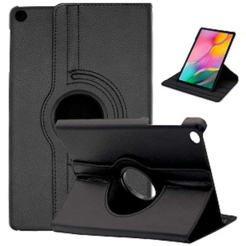 Θηκη Samsung Tab A 2019 T510/t515 10.1 Leather Book Rotating Stand Black