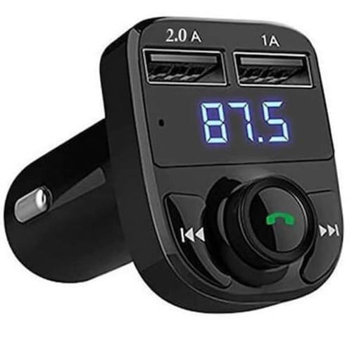 Car X8 Fm Transmitter, 2 Usb Φορτιστής Αυτοκινήτου, Hands Free - Wireless Bluetooth