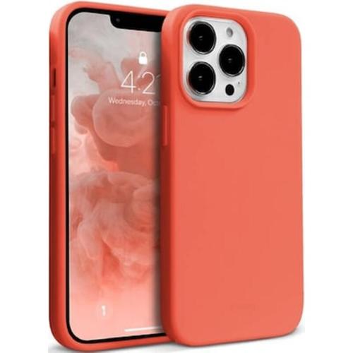 Crong Color Θήκη Premium Σιλικόνης Apple Iphone 13 Pro - Coral