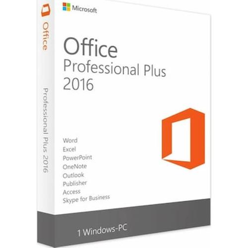 Microsoft Office Professional Plus 2016 - Ηλεκτρονική Άδεια Lifetime 1 Pc Key