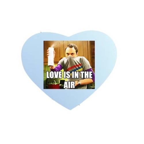 Mousepad Καρδιά Love Αγίου Βαλεντίνου No18 Βάση Για Το Ποντίκι 24x18cm Sheldon Big Bang Theory
