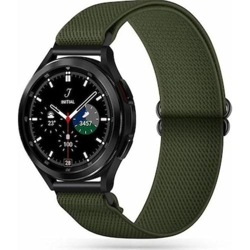 Tech-protect Ελαστικό Υφασμάτινο Λουράκι Samsung Galaxy Watch 4 / Classic 4 (46/44/42/40mm) - Green