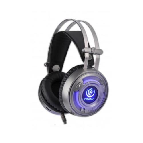 Ακουστικά Κεφαλής Gaming Rebeltec Hurricane 7.1 - Rebeltec - Ασημί - Ακουστικά Gaming