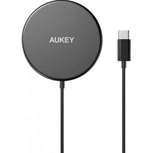 Aukey Lc-a1 Aircore 15w Magnetic Wireless Charger Black