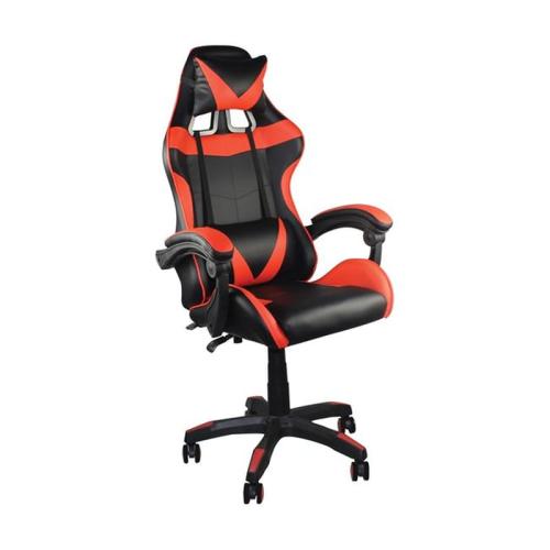 Καρέκλα Gaming Συνθετικό Δέρμα Woodwell BF7850 - Κόκκινο/Μαύρο