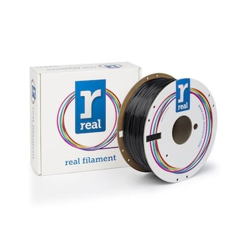 Real Petg 3d Printer Filament - Black - Spool Of 3kg - 1.75mm (refpetgblack3kg)
