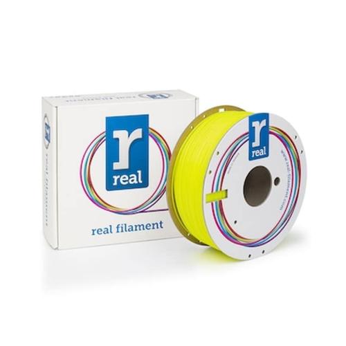 Real Pla 3d Printer Filament - Fluorescent Yellow - Spool Of 1kg - 1.75mm (refplafyellow1000mm175)