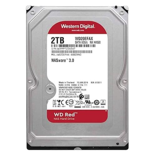 Wd Red Nas Hard Drive Wd20efrx 2tb 3.5 , 256mb Cache, 5400rpm, 6gb / S