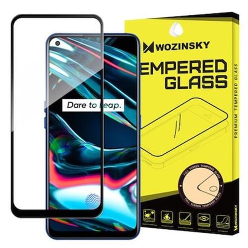 Wozinsky Tempered Glass Full Glue Case Friendly For Realme 7 Pro Black