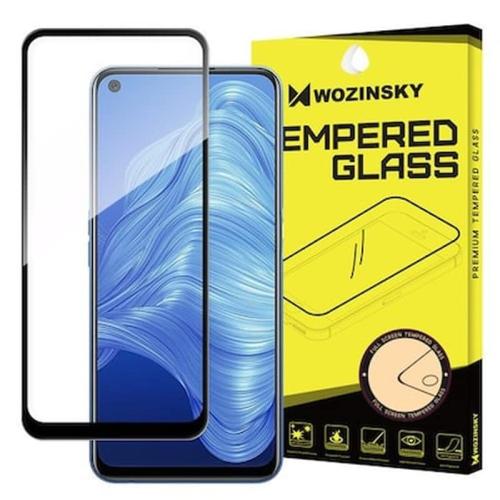 Wozinsky Tempered Glass Full Glue Super Case Friendly For Realme 7 Black