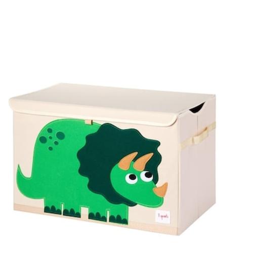 3 Sprouts Καλάθι Για Παιχνίδια Με Καπάκι Dino Toy Chest