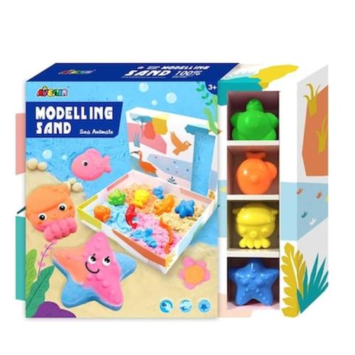 Arts And Crafts Modelling Sand - Sea Animals 60713