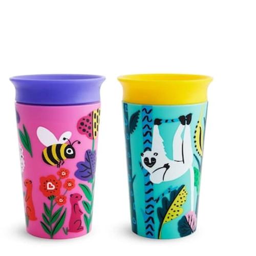 Munchkin Σετ 2 Τμχ Παιδικά Κύπελλα Miracle 360 - 2pk Miracle Sippy Cup 266ml
