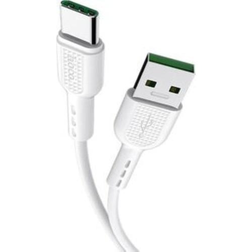 Hoco Fast Usb 3.0 To Usb Type C Cable 5a 1m (x33) Λευκό