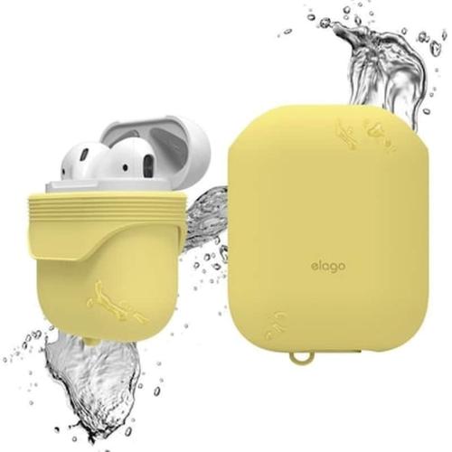 Elago Airpods Waterproof Case - Αδιάβροχη Θήκη Για Airpods 2nd Gen / 1st Gen - Creamy Yellow