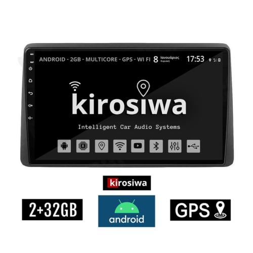 Kirosiwa Ηχοσύστημα με Οθόνη Αφής 10 Android GPS Wi-Fi Bluetooth (2GB+32GB) AR-1181 για NISSAN Juke