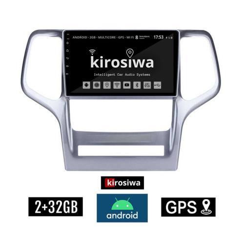 Kirosiwa Ηχοσύστημα με Οθόνη Αφής 9 Android GPS Wi-Fi Bluetooth (2GB+32GB) AR-1152 για JEEP Grand Cherokee
