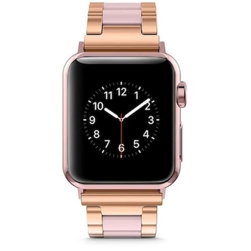 Tech-protect Μεταλλικό Λουράκι Modern Apple Watch Se/7/6/5/4/3 (41/40/38mm) - Pearl (0795787713082)