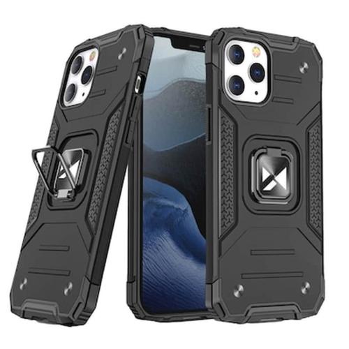 Wozinsky Ring Armor Case Back Cover (iphone 12 / 12 Pro) Black