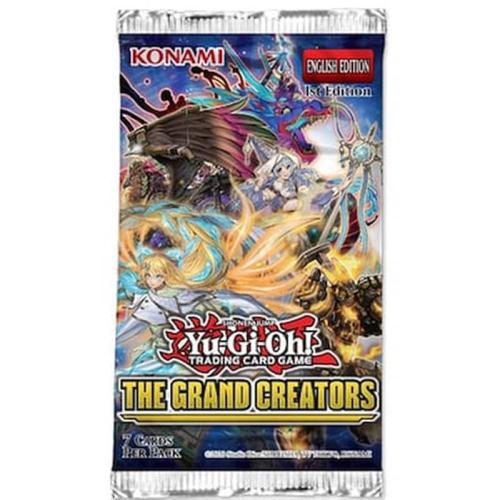 Yu-gi-oh! The Grand Creators Booster (7 Cards)
