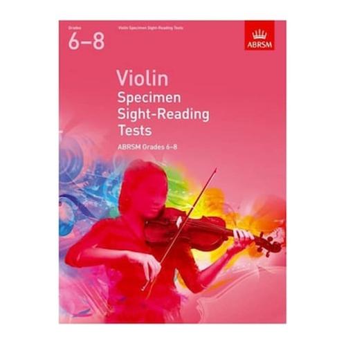 Abrsm - Violin Specimen Sight-reading Tests, Grades 6-8