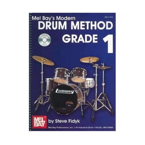 Βιβλίο Για Drums Melbay Steve Fidyk - Modern Drum Method, Grade 1 - Cd
