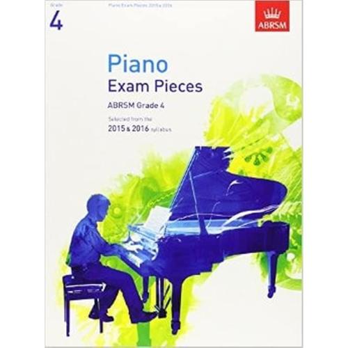 Βιβλίο Για Πιάνο Abrsm Selected Piano Exam Pieces 2015 - 2016, Grade 4 - Cd