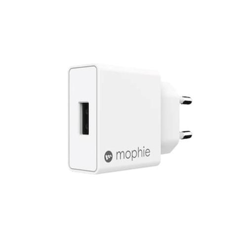 Mophie Wall Adapter Usb-a Οικιακός Φορτιστής Quick Charge Ισχύος 18w (λευκός)