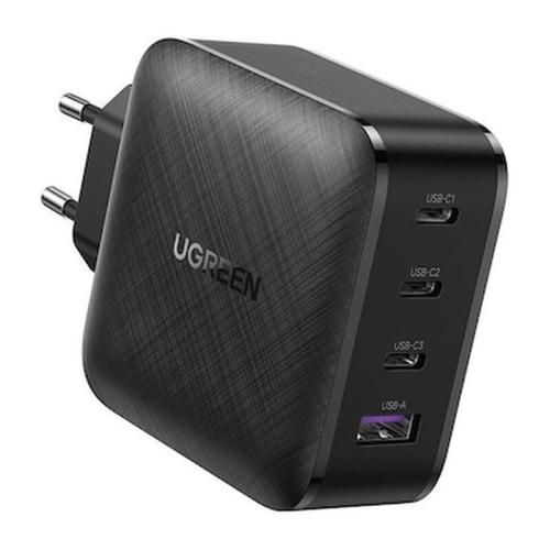 Ugreen Fast Wall Charger Pps 65w Usb 3x Usb Type C Quick Charge 30 Power Delivery Black Cd224 70774