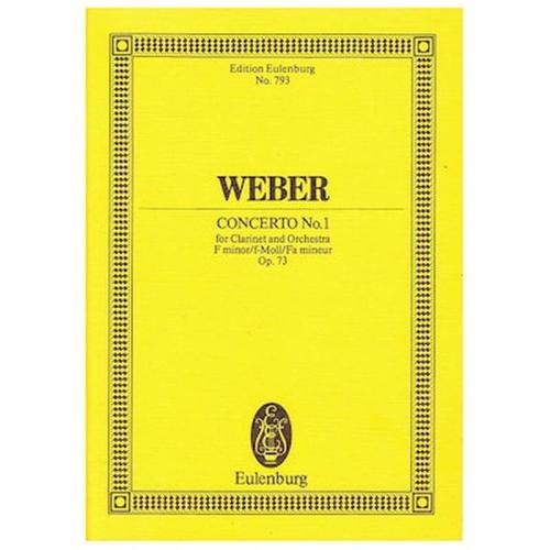 Weber - Concerto Nr.1 In F Minor Op.73 [pocket Score]