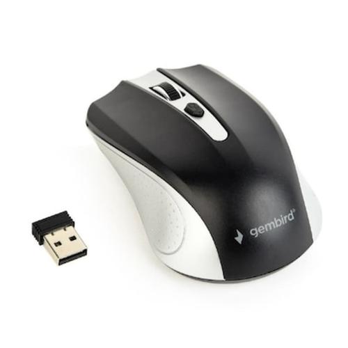 Gembird Wireless Optical Mouse Silver/black