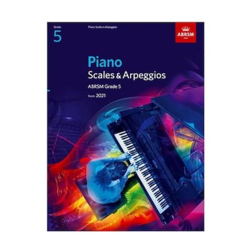 Abrsm Piano Scales - Arpeggios 2021, Grade 5 Βιβλίο Για Πιάνο
