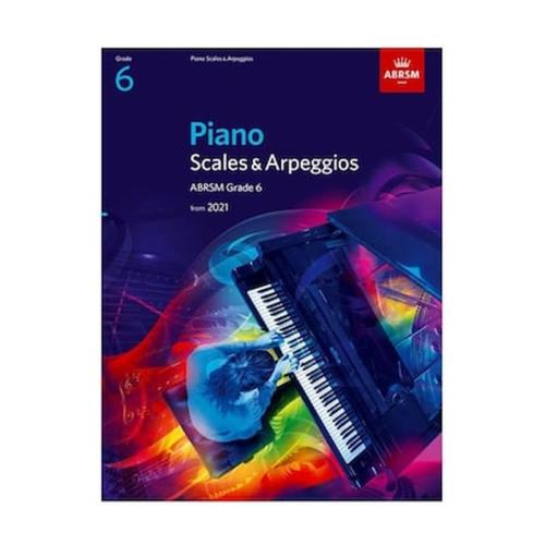 Abrsm Piano Scales - Arpeggios 2021, Grade 6 Βιβλίο Για Πιάνο