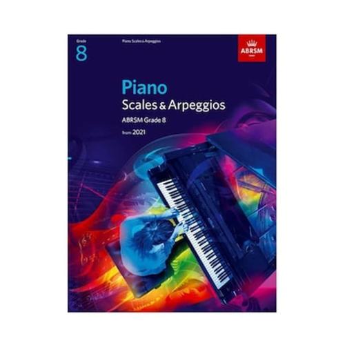 Abrsm Piano Scales - Arpeggios 2021, Grade 8 Βιβλίο Για Πιάνο
