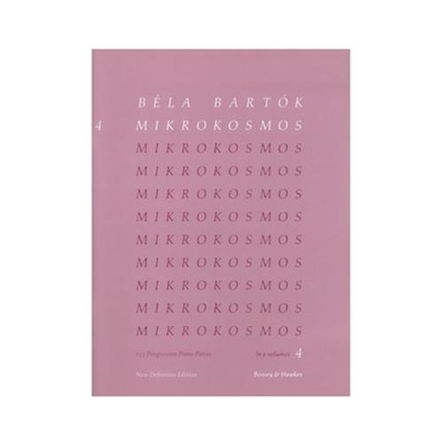 Boosey - Hawkes Bartok - Mikrokosmos 4 For Piano Βιβλίο Για Πιάνο