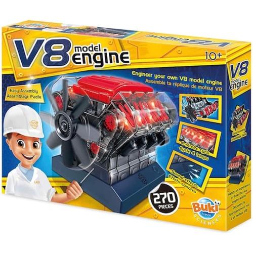 Κατασκευή Μηχανής V8 Engine, Buki France