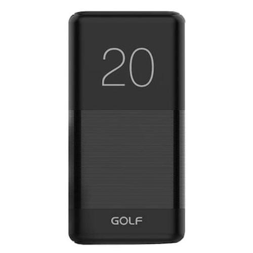 Golf Power Bank Candy G81 20000mah, 2x Output, 2.1a, Μαύρο