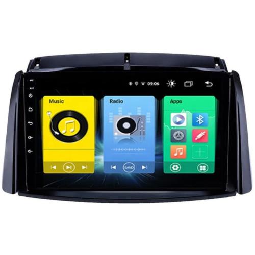 Ηχοσύστημα με Οθόνη Αφής 9 Android GPS Wi-Fi Bluetooth 1GB/ 16GB για Renault Koleos (2006 - 2017) - Μαύρο