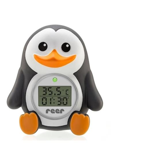 Reer Θερμόμετρο 2 Σε 1 ,για Το Μπάνιο - Για Τον Χώρο ,πιγκουίνος-24041