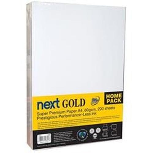 Next Gold Premium Χαρτί Εκτύπωσης A4 80gr 200 φύλλα