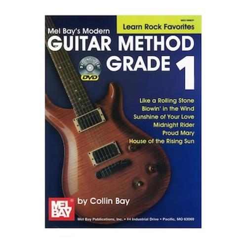 Collin Bay - Guitar Method Grade 1, Learn Rock Favorites - Dvd