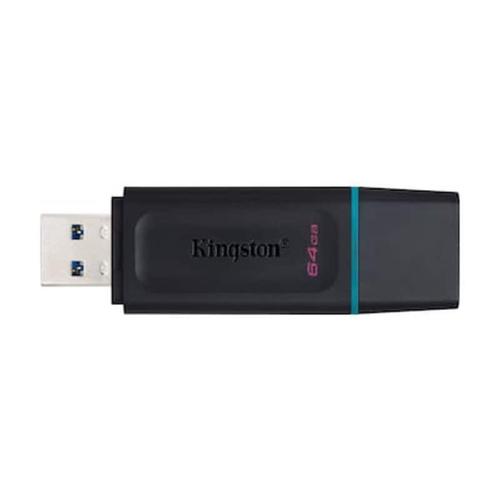 Kingston Datatraveler Exodia 64gb Usb 3.2 Flash Drive Black-teal Dtx/64gb