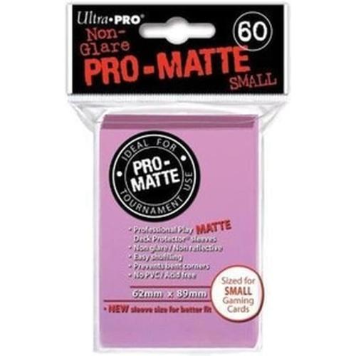 Ultra Pro Matte Small 60 Sleeves Pink (rem84267)
